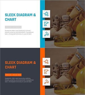 건축 기술 개요 슬라이드 – 제품 및 서비스 소개