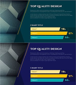 사선 가로막대 그래프 – 사업 추진 전략의 시각적 도구
