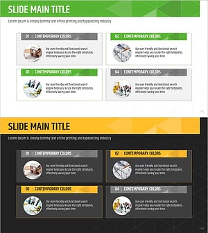 설계 폐쇄형 다이어그램 PPT 템플릿