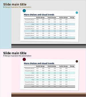 Tweezers and Table Charts – Stylish Diagram Design