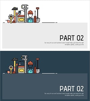 Architectural Engineering Illustration Template Part 02 – Intuitive and Simple Design
