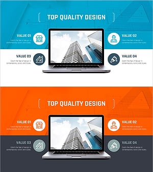 기술 현황 및 소개를 위한 PPT 템플릿 – 혁신과 성과