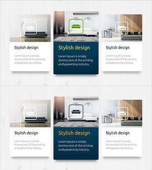 소파 다이어그램 시각화 – 스타일리시한 디자인