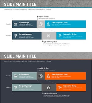 세분화 그래프와 분석 차트 – 시장 및 경쟁사 분석에 최적화된 템플릿