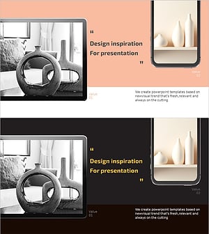 소품 및 메시지 발표용 슬라이드 – 시각적 영감을 제공합니다.