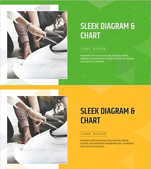 아가일 패턴 배경의 전략 메시지 슬라이드