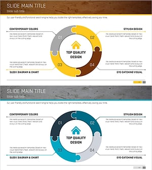 써클퍼즐 연결형 다이어그램으로 운영 계획 시각화 – 효율적 서비스 실행