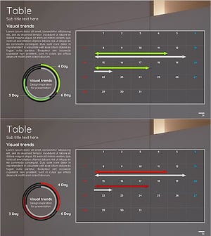Calendar and Table Charts - Visualizing Business Strategy