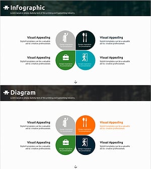 하루 일과 인포그래픽을 통한 효과적인 정보 전달