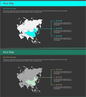 아시아 타겟지역 분석 – 시장 전략을 시각화하다