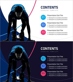 운동 테마 템플릿 목차 – 운동의 기초를 다지다