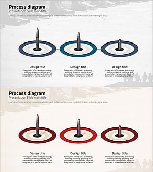 탄피 종류를 표현한 다이어그램 슬라이드 – 제품 소개 및 추진 계획