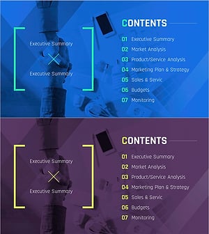 Collaboration Marketing Plan Template Contents