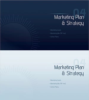 Impact Marketing Plan Template Section Slide - Effective Strategy Delivery
