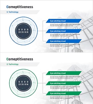경쟁력있는 기술 구조 다이어그램