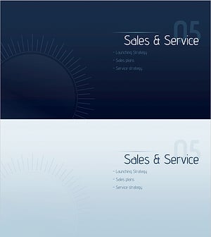 Impact Marketing Plan Template Section Slide – Emphasizing Sales Strategy