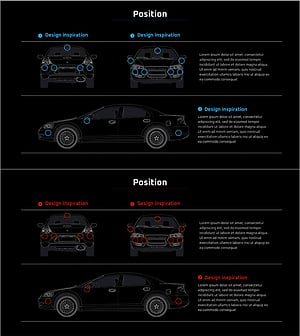 Presentation Template Visualizing Automotive System Configuration