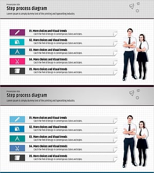 운영계획 기반 PPT 템플릿 – 효율적인 비즈니스 프로세스 구성