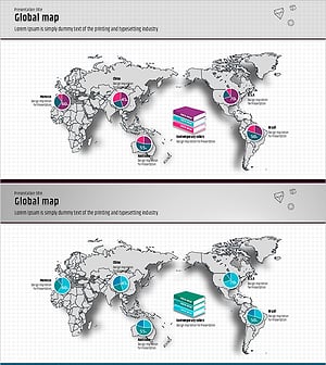 Customers and Partners Presentation Template – Sleek Design and Information-Focused Layout