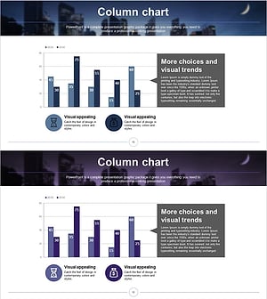 마케팅 및 분석 프레젠테이션 템플릿 – 전문적인 데이터 시각화 디자인