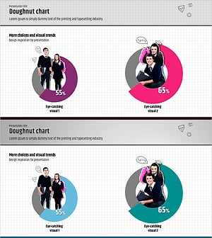 비즈니스 추진 전략 슬라이드 템플릿 – 효과적인 시장 분석과 경쟁 분석