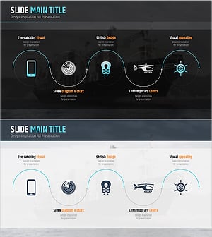 선박 운영 시스템을 위한 다이어그램 슬라이드