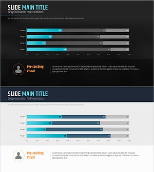 재무계획 및 성과 PPT 템플릿 – 전문적이고 신뢰성 있는 디자인