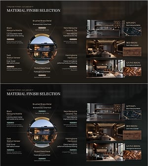Material Strategy for Branded Spaces Slide