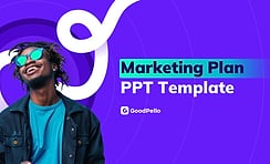 마케팅 기획서 템플릿 - 브랜드·디지털 전략 발표용 PPT