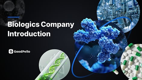 바이오기업 회사소개서 템플릿 | 바이오테크·제약·R&D 기업용 PPT