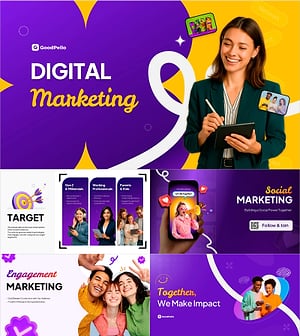 디지털 마케팅 플로우 템플릿