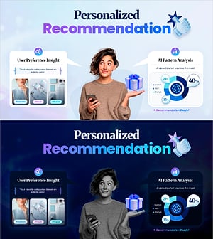 AI personalized recommendation service