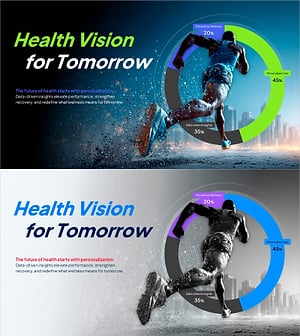 건강 비전, 내일을 위한 데이터 기반 웰니스