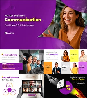 커뮤니케이션 소프트 스킬 프레젠테이션 템플릿
