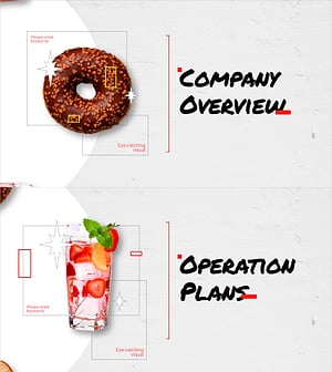 모핑 무빙 템플릿 – 푸드 & 카페 시리즈