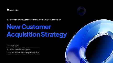 Marketing Campaign Proposal Deck Template | The 7-Step CMO Approval Framework in 19 Slides