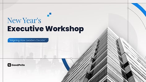 Executive Leadership Workshop Deck Template | 6-Step Decision Alignment Framework in 19 Slides