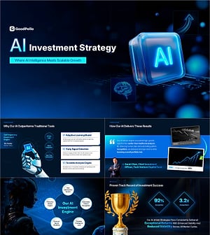 AI Investment Strategy Pitch Deck PowerPoint – 18 Slides