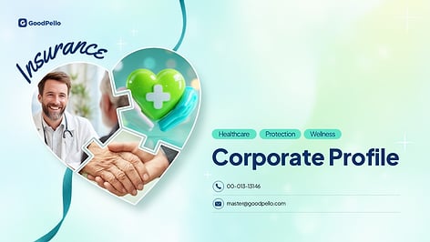 보험·헬스케어 회사소개서 파워포인트 – 민트그린 전문가용 18슬라이드 세트